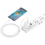 Wiwu GaN PD UK Charger with Type-C Cable White - WI-U006UKCCW