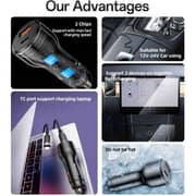 Yesido Fast Charging Car Charger Black - Y65