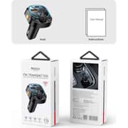 Yesido Bluetooth & FM Transmitter Car Charger Black - Y70