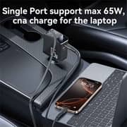 Yesido Car Charger with Charging Cable Black - Y71