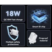 Yesido UK Plug Charging Adapter White - YC85