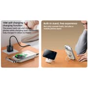 Yesido Wireless Power Bank 10000mAh Silver - YP60