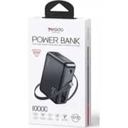Yesido Power Bank 10000mAh Black - YP70