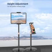 Admos 2-in-1 Live Selfie Tablet Holder Black - AM320