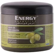 EC Keratin Hot Oil Hair Cream Olive 500ml (Pack of 1)