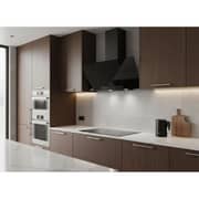 Baumatic Built-in Vertical Wall Mounted Hood 90cm Black - BMECH9CWVBL