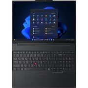 Lenovo ThinkPad E16 Gen 3 (2025) AI PC - 2nd Series / Intel Core Ultra 5-225U / 16inch WUXGA / 512GB SSD / 16GB RAM / Shared Intel Graphics / Windows 11 Pro / English & Arabic Keyboard / Black / Middle East Version - [21SR005MGR]