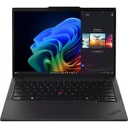Lenovo ThinkPad T14 Gen 6 (2025) AI PC - 2nd Series / Intel Core Ultra 7-255U / 14inch WUXGA / 1TB SSD / 32GB RAM / Shared Intel Graphics / Windows 11 Pro / English & Arabic Keyboard / Black / Middle East Version - [21QC00C4GR]