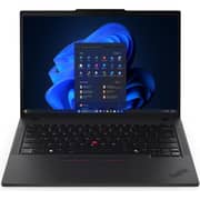 Lenovo ThinkPad T14 Gen 6 (2025) AI PC - 2nd Series / Intel Core Ultra 7-255U / 14inch WUXGA / 1TB SSD / 32GB RAM / Shared Intel Graphics / Windows 11 Pro / English & Arabic Keyboard / Black / Middle East Version - [21QC00C4GR]