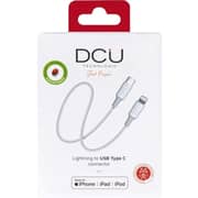 DCU Durable USB-C To Lightning Cable 1m White - 34101300