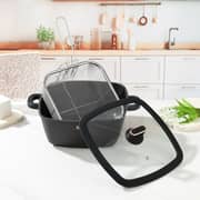 Julia Elite Pro Plus Square Casserole with Lid 2pc Set - Ju1216