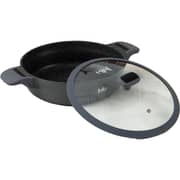 Julia Elite Edge Shallow Casserole with Lid 2pc Set - Ju1163