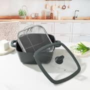 Julia Elite Pro Square Casserole with Lid 2pc Set - Ju1215