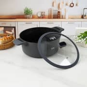 Julia Elite Edge Casserole with Lid 2pc Set - Ju1162