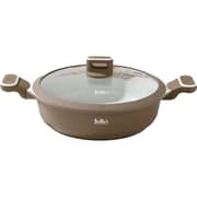 Julia Elite Prof Shallow Casserole with Lid 2pc Set - Ju1190