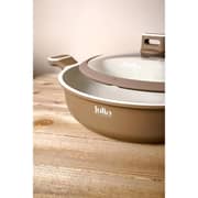 Julia Elite Prof Shallow Casserole with Lid 2pc Set - Ju1190
