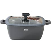 Julia Elite Edge Square Casserole with Lid 2pc Set - Ju1217