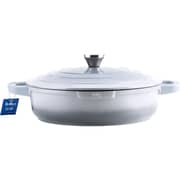 Julia Elite Cast Shallow Casserole with Lid 2pc Set - 9249106