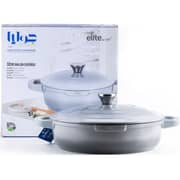 Julia Elite Cast Shallow Casserole with Lid 2pc Set - 9249106