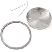 Julia Stainless Steel Pressure Cooker 2pc Set - Ju1233