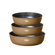 Julia Elite Prof Round Forged Pan 3pcs Set - Ju1050