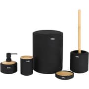 Julia Black 5Pcs Bathroom Accessories Set - Ju24 2001