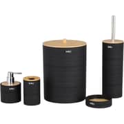 Julia Black 5Pcs Bathroom Accessories Set - Ju24 2013