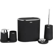 Julia Black 6Pcs Bathroom Accessories Set - Ju24 2002