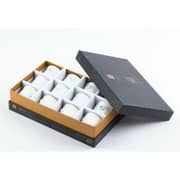 Otantik Asalah Teal And Silver Arabic Coffee 12pcs Set - Et2891