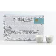 Otantik Liqaa Grey And Silver Arabic Coffee 12pcs Set - Et2928