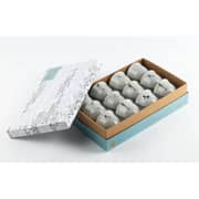 Otantik Liqaa Grey And Silver Arabic Coffee 12pcs Set - Et2928