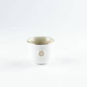 Otantik Asalah Beige And Gold Arabic Coffee 12pcs Set - Et2893