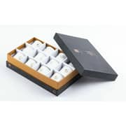 Otantik Asalah Beige And Gold Arabic Coffee 12pcs Set - Et2893