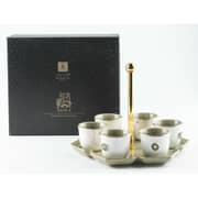 Otantik Asala Olive And Gold Arabic Coffee 7pcs Set - Et2591
