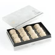 Otantik Naqsh Ivory And Gold Arabic Coffee Cups 12pcs Set - Et2957