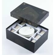 Otantik Asalah Creamy and Silver Turkish Coffee 12pc Set - Et2537