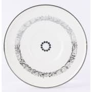 Otantik Ather Blue and Sliver Turkish Coffee 12pc Set - Et2484