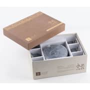 Otantik Jiwar Blue and Silver Turkish Coffee 12pc Set - Et2650