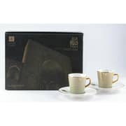 Otantik Asalah Olive and Gold Turkish Coffee 12pc Set - Et2534
