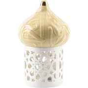 Otantik Diwan Ivory Small Electronic Candlestick Holder - Et2347