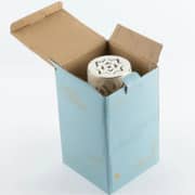 Otantik Liqaa Pearl White and Gold Medium Electronic Candlestick Holder - Et2824