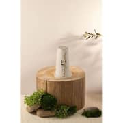 Otantik Liqaa Beige and Gold Small Electronic Candlestick Holder - Et2818