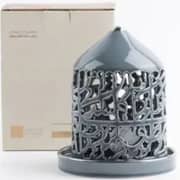 Otantik Jiwar Blue and Silver Small Electronic Candlestick Holder - Et2698