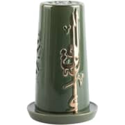 Otantik Liqaa Olive and Gold Medium Electronic Candlestick Holder - Et2827