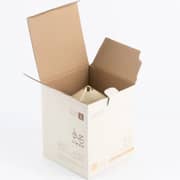 Otantik Jiwar Ivory and Gold Small Electronic Candlestick Holder - Et2694