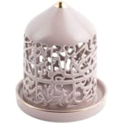 Otantik Jiwar Purple and Gold Small Electronic Candlestick Holder - Et2697