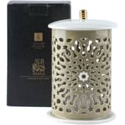 Otantik Asalah Olive and Gold Medium Electronic Candlestick Holder - Et2579