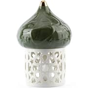 Otantik Diwan Green Large Electronic Candlestick Holder - Et2360