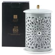 Otantik Asalah Grey And Gold Medium Electronic Candlestick Holder - Et2580