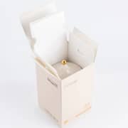 Otantik Jiwar Beige And Gold Large Scented Candle - Et2686